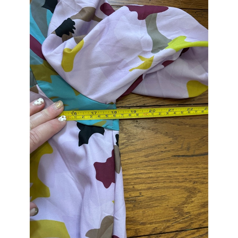Sunday Up Multicolored Maxi Dress With Ruffles Medium View 5
